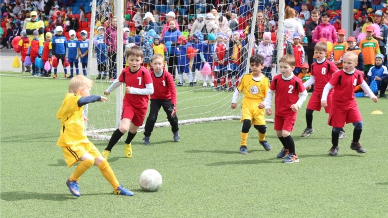 В день старта Чемпионата мира по футболу в Чебоксарах прошли финальные игры городского чемпионата по мини-футболу среди дошкольников