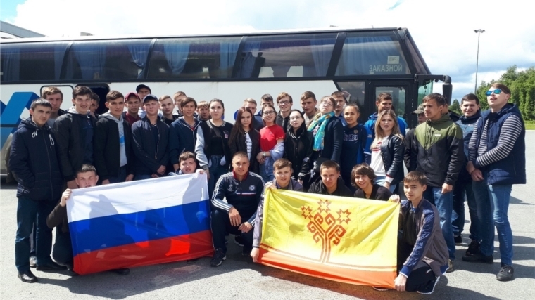 Студенческий отряд из Чувашии работает на чемпионате мира по футболу – 2018 в Саранске